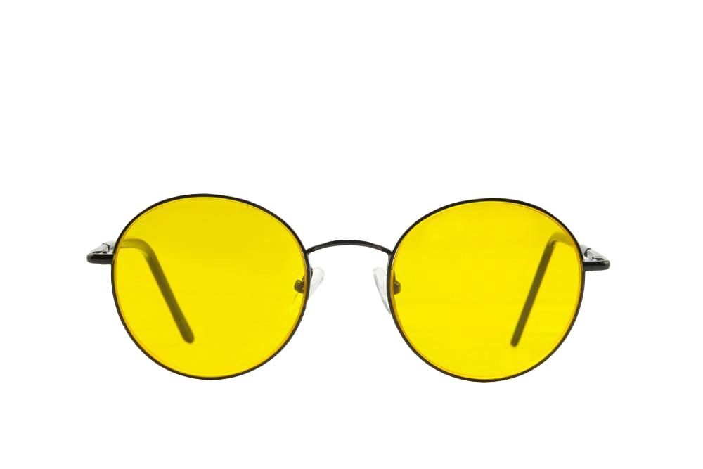 Lennon Light Sensitivity Glasses Readers Front View