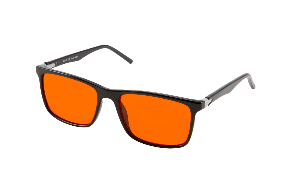 Brooklyn Blue Light Blocking Glasses Prescription Angled View