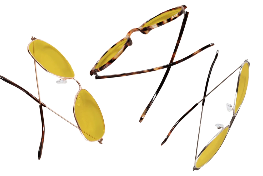 Custom Light Sensitivity Glasses Prescription 3 different frames