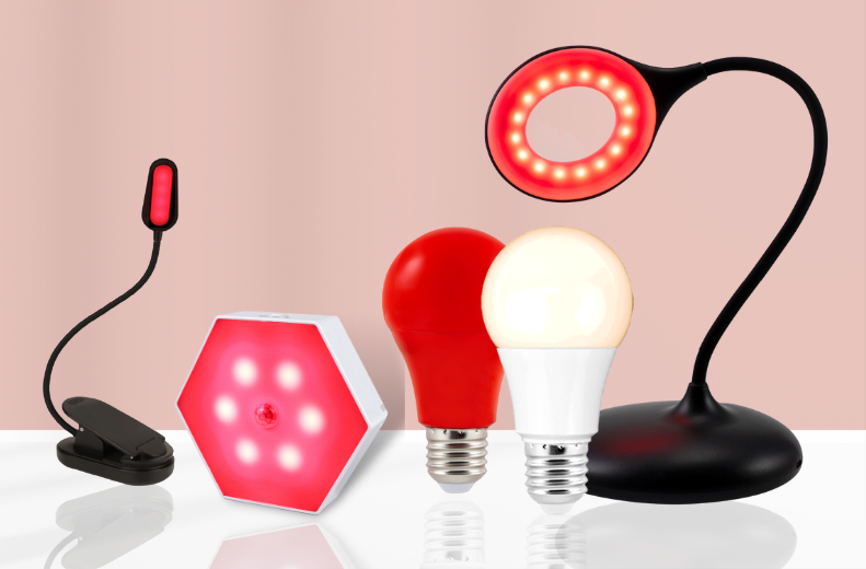 Blue light blocking lighting