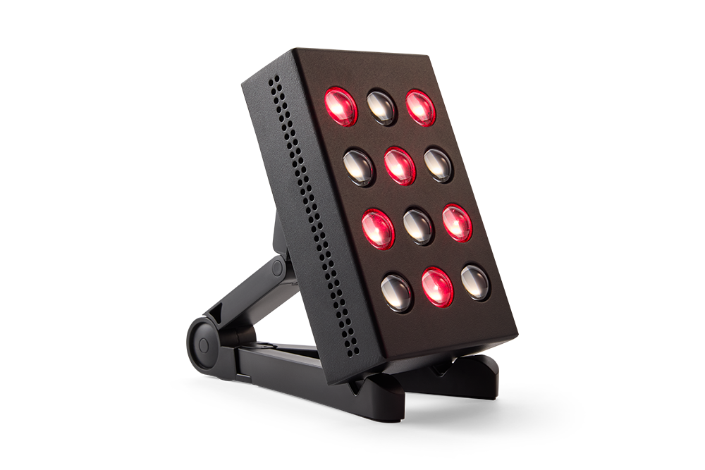 Mini Red Light Device with Stand on Angle