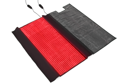 Red Light Therapy Blanket Unfolded on Angle