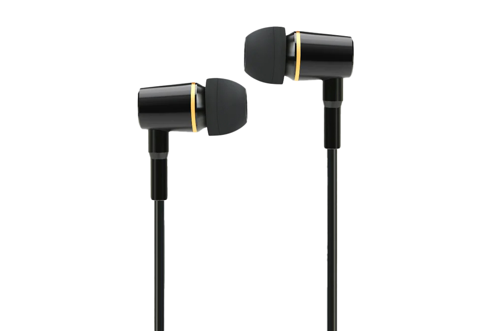 Comfortable fit air tube headphones