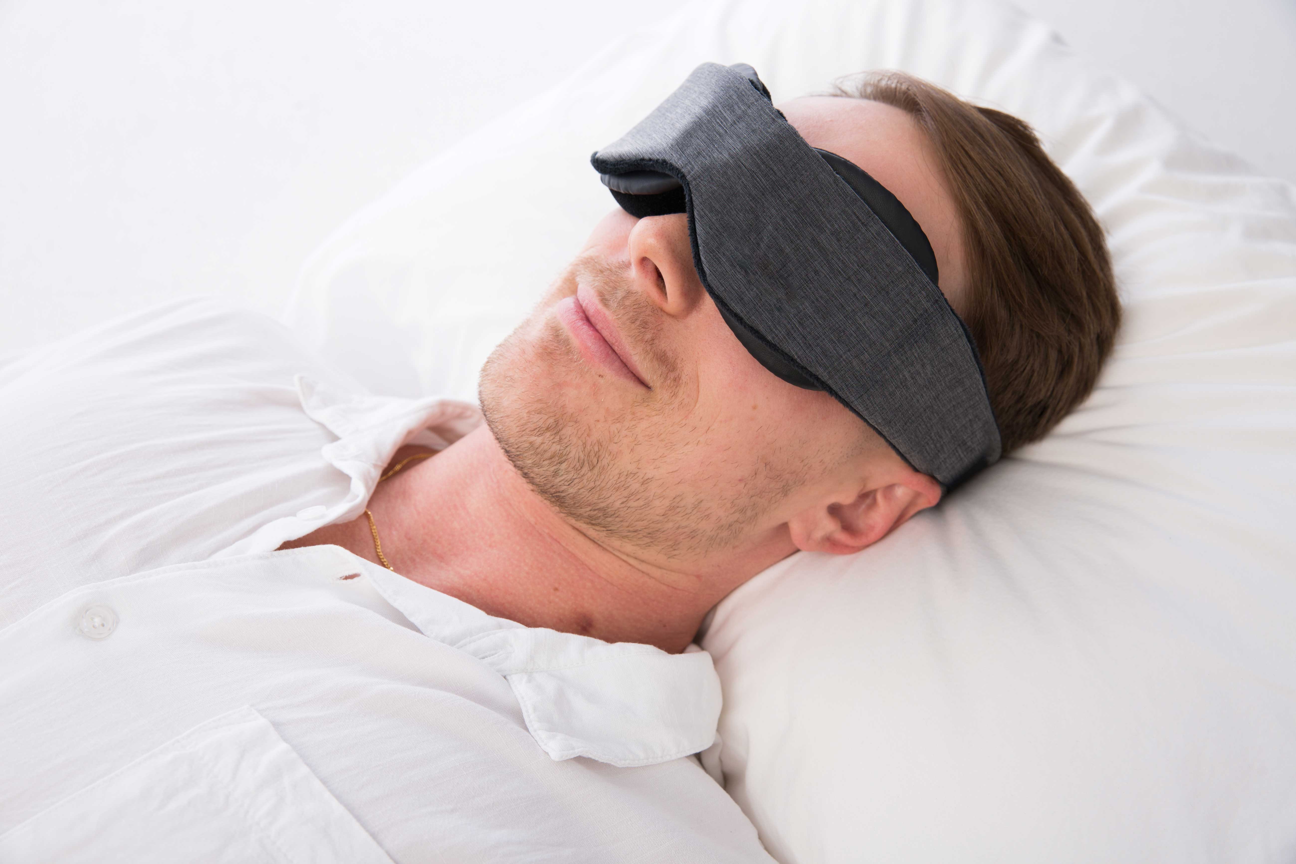 Sleeping mask for clearance guys